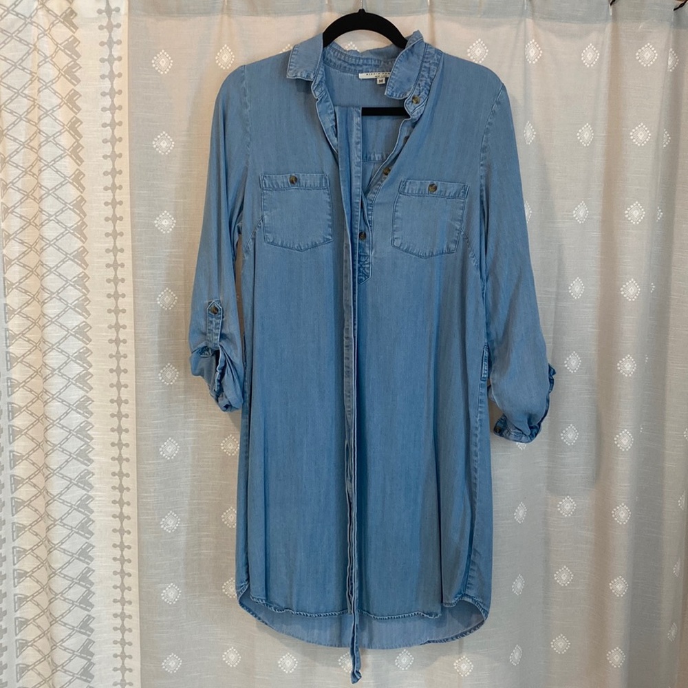 Denim Straight Summer Dress